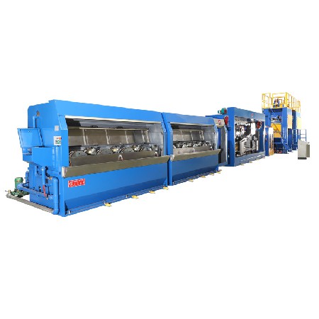 跨境电子制造生产机械低能耗DL-450 双头/单头分电机大拉机生产线