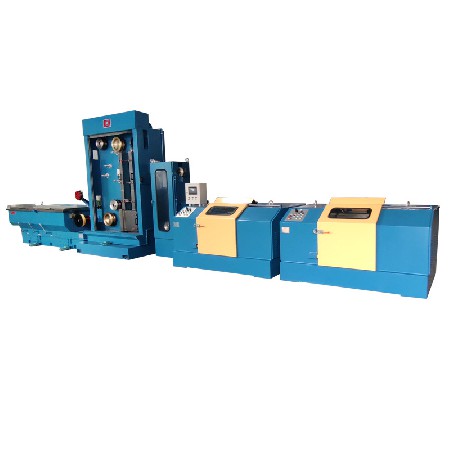 中拉机退火设备金属平面不锈钢拉线机双头中拉机生产线铜线铝线拉