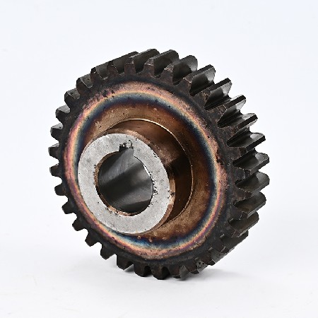 圆弧齿轮合金结构钢材质工业机械器件主机专用油泵供油传动配件