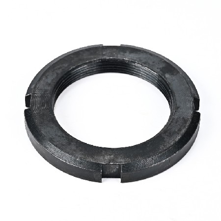 圆螺母园螺帽止退开槽圆形母粗牙细牙锁紧防松反牙定位紧固配件